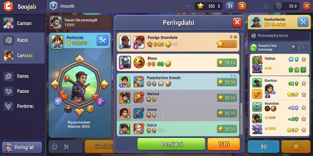 Sistem pertempuran yang seru dan dinamis.