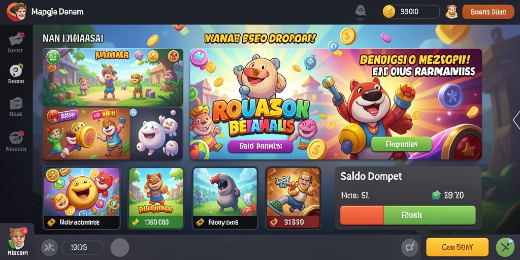 Screenshot BOLA07 menampilkan grafik lapangan yang realistis.