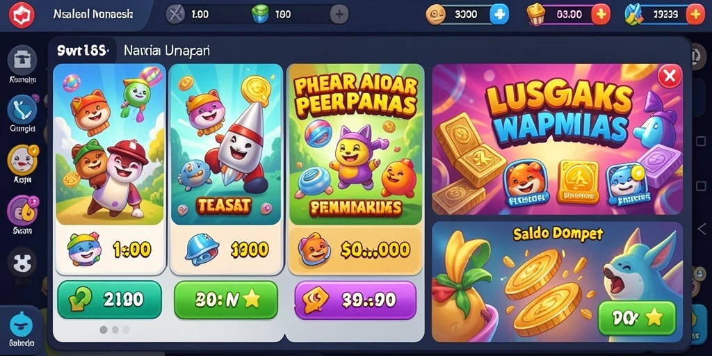 Mode multiplayer yang seru dan interaktif.