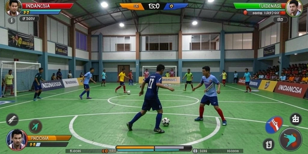 Tangkapan layar menampilkan mode multiplayer yang seru.