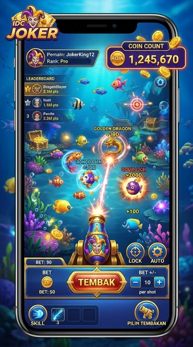 idcjoker — layar beranda