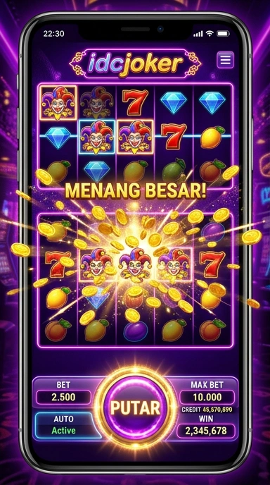 idcjoker — menu pengaturan
